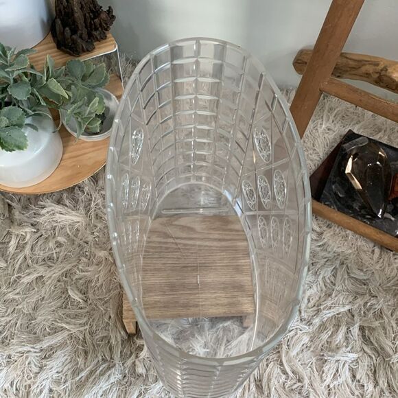 Vintage Clear Atomic Starburst Pattern
Waste Basket Trash - Picture 7 of 17
